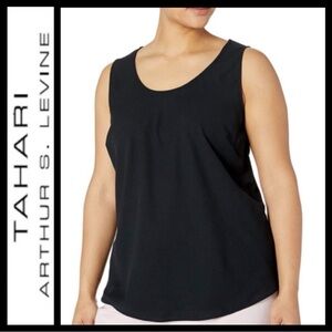 NWT Tahari Scoop Neck Tank Top